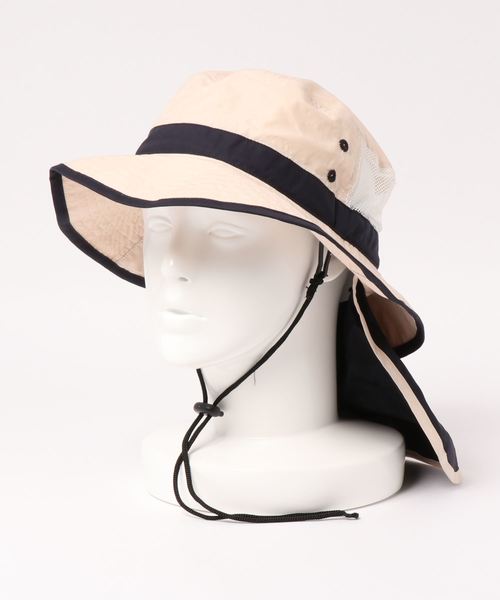 ROPE' PICNIC（ロペピクニック）の「マルチサンシェードアドベンチャーハット（ハット・レディース・ブラック/ブラウン/キナリ・FREE）」の7枚目の写真