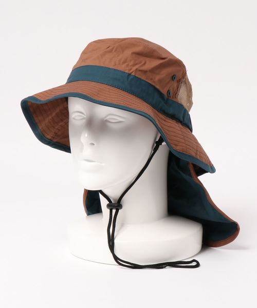 ROPE' PICNIC（ロペピクニック）の「マルチサンシェードアドベンチャーハット（ハット・レディース・ブラック/ブラウン/キナリ・FREE）」の6枚目の写真