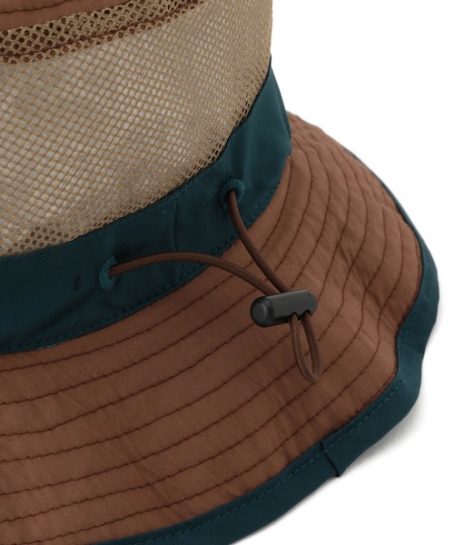 ROPE' PICNIC（ロペピクニック）の「マルチサンシェードアドベンチャーハット（ハット・レディース・ブラック/ブラウン/キナリ・FREE）」の16枚目の写真
