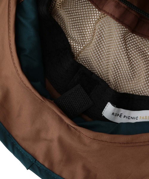 ROPE' PICNIC（ロペピクニック）の「マルチサンシェードアドベンチャーハット（ハット・レディース・ブラック/ブラウン/キナリ・FREE）」の14枚目の写真