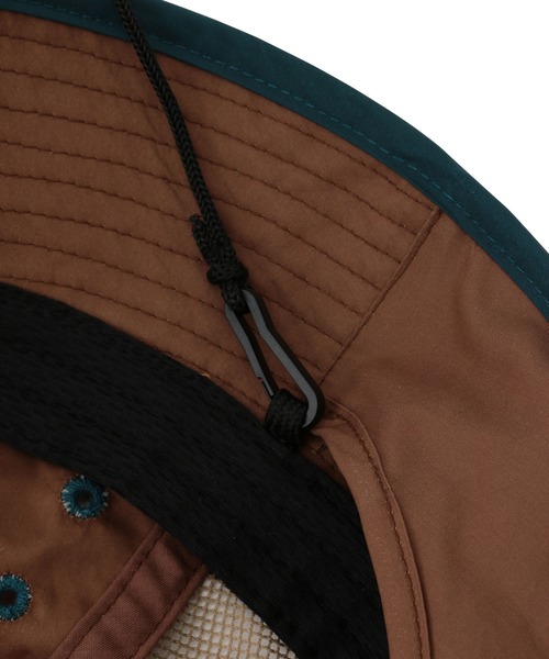 ROPE' PICNIC（ロペピクニック）の「マルチサンシェードアドベンチャーハット（ハット・レディース・ブラック/ブラウン/キナリ・FREE）」の13枚目の写真