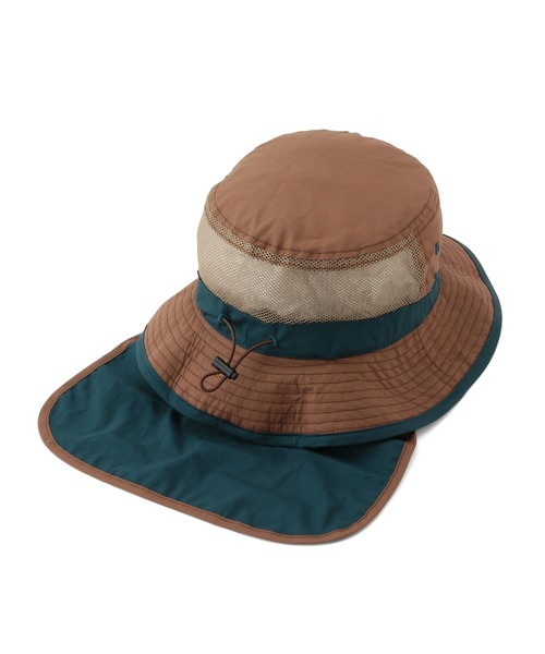 ROPE' PICNIC（ロペピクニック）の「マルチサンシェードアドベンチャーハット（ハット・レディース・ブラック/ブラウン/キナリ・FREE）」の12枚目の写真