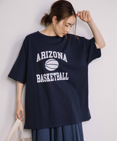 miniyu(ミニュウ)の「【WEB限定】ARIZONA ロゴスウェット(スウェット・レディース・ネイビー/グレー/ブルー/グリーン・FREE)」の11枚目の写真