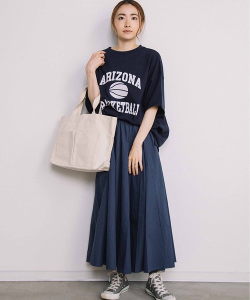 miniyu(ミニュウ)の「【WEB限定】ARIZONA ロゴスウェット(スウェット・レディース・ネイビー/グレー/ブルー/グリーン・FREE)」の18枚目の写真