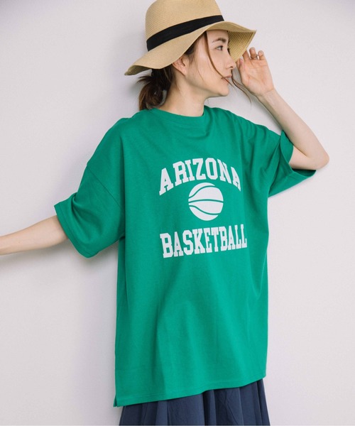 miniyu(ミニュウ)の「【WEB限定】ARIZONA ロゴスウェット(スウェット・レディース・ネイビー/グレー/ブルー/グリーン・FREE)」の21枚目の写真