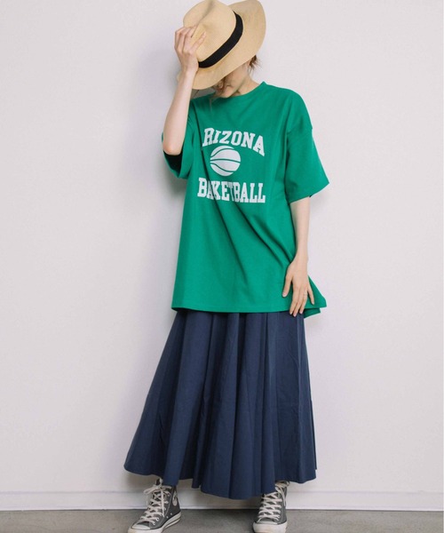miniyu(ミニュウ)の「【WEB限定】ARIZONA ロゴスウェット(スウェット・レディース・ネイビー/グレー/ブルー/グリーン・FREE)」の10枚目の写真