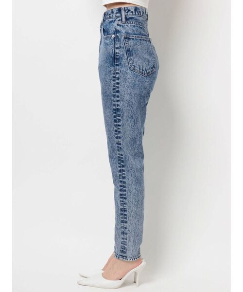 GYDA(ジェイダ)の「ケミカルペグトップデニムパンツ(デニムパンツ・レディース・ブラック/ライトブルー・X-SMALL/SMALL/MEDIUM)」の14枚目の写真