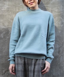 417 EDIFICE | コットンカシミアモックネック(ニット/セーター)