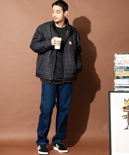 リアルツリーダウンジャケット ドローコード付き Carhartt supreme RealTree® Reversible Quilted Work Jacket | Supreme 24ss