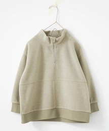 LOWRYS FARM | シャギーハーフＺＩＰプルオーバー　922591(Tシャツ/カットソー)