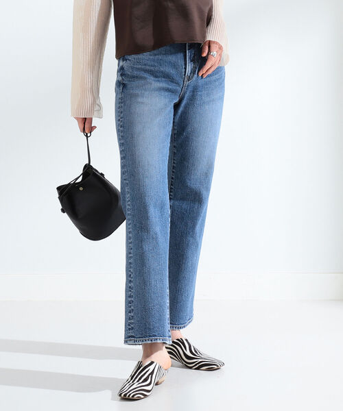 Ray BEAMS(レイビームス)の「RED CARD × Ray BEAMS / 別注 Loose デニムパンツ(デニムパンツ・レディース・インディゴブルー・23/24/25/22)」の11枚目の写真