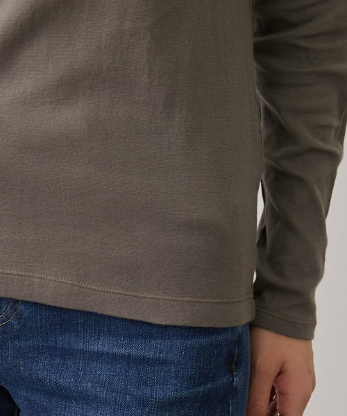SALON adam et rope'(サロン アダム エ ロペ)の「【Smile Cotton】クルーネックプルオーバー(Tシャツ/カットソー・レディース・ホワイト/チャコールグレー/ブラック/ピンク・FREE)」の15枚目の写真