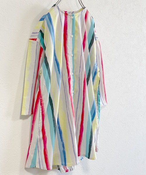 セール ソウガラクルーネックシャツワンピース 90 130cm シャツワンピース Hogan Ranch Wear ホーガンランチウエア のファッション通販 Zozotown