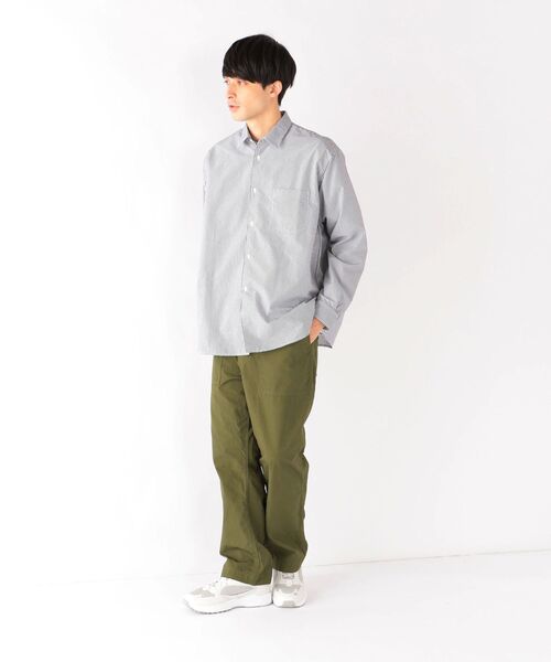 SHIPS any(シップス エニィ)の「SHIPS any: オーガニック RENU リラックス レギュラー シャツ◇(シャツ/ブラウス・メンズ・ブラック/ダークグレー/ネイビー/コバルトブルー・SMALL/MEDIUM/LARGE/X-LARGE)」の10枚目の写真