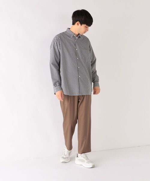 SHIPS any(シップス エニィ)の「SHIPS any: オーガニック RENU リラックス レギュラー シャツ◇(シャツ/ブラウス・メンズ・ブラック/ダークグレー/ネイビー/コバルトブルー・SMALL/MEDIUM/LARGE/X-LARGE)」の16枚目の写真