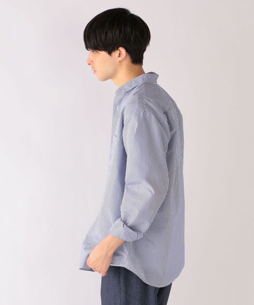 SHIPS any(シップス エニィ)の「SHIPS any: オーガニック RENU リラックス レギュラー シャツ◇(シャツ/ブラウス・メンズ・ブラック/ダークグレー/ネイビー/コバルトブルー・SMALL/MEDIUM/LARGE/X-LARGE)」の19枚目の写真