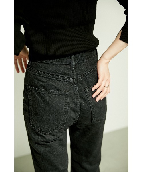 パンツ MATARI Al Makha black denim BLACK BY MOUSSY（ブラックバイマウジー）の「MATARI black