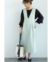 ・ELENCARE DUE ツィードジャンパースカート＊