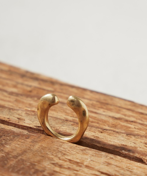 CIAOPANIC TYPY（チャオパニックティピー）の「lilリングポコポコイヤカフ（イヤーカフ・レディース・ゴールド・ONE SIZE）」の2枚目の写真