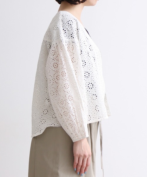 【今季商品・美品】yuni ナイロン バルーンスリーブ ブルゾン(現物写真追加) 追加》ワッシャーナイロンギャザーブルゾン（その他ブルゾン