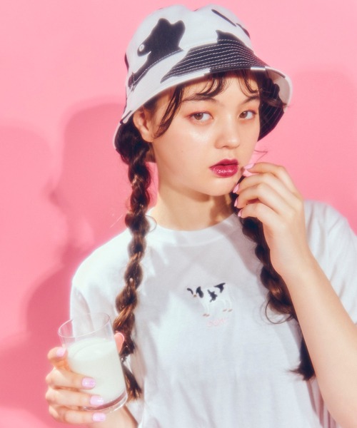 セール Wc 牛柄ツイルハット ハット Wc ダブル シー のファッション通販 Zozotown