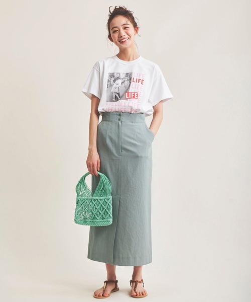 The Virgnia（ザ ヴァージニア）の「【GOOD ROCK SPEED】LIFE　ＴシャツⅡ（Tシャツ/カットソー・レディース・オフホワイト・FREE）」の3枚目の写真