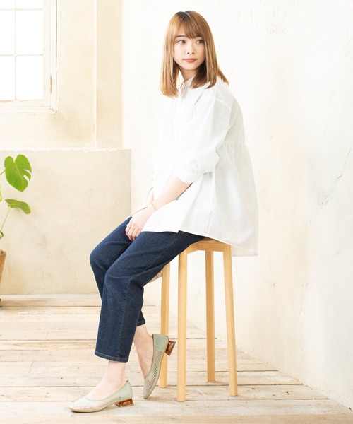 menue(メヌエ)の「クリアヒールメッシュパンプス(パンプス・レディース・アイボリー/ブラック/グレイッシュベージュ/グリーン系その他・21.5cm/22.0cm/22.5cm/23.0cm/23.5cm/24.0cm/24.5cm/25.0cm/25.5cm/26.0cm)」の21枚目の写真