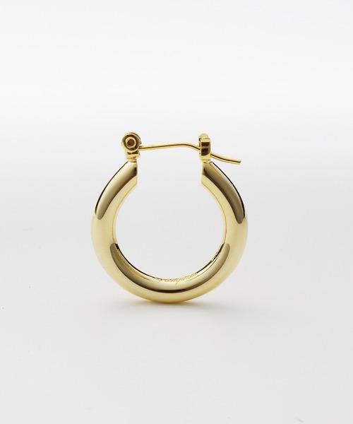 VANQUISH（ヴァンキッシュ）の「DRESS HOOP RING EARRIMG SILVER925 ～JAPAN MADE～　＊（ピアス（片耳用）・レディース・ブラック/シルバー/ゴールド・FREE）」の10枚目の写真