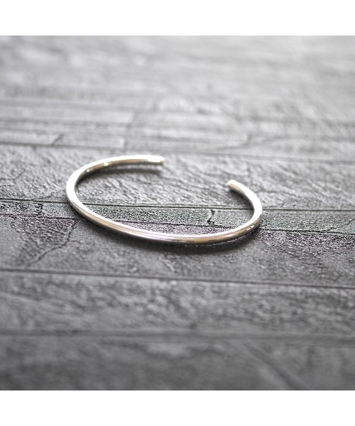 ８(eight)（エイト）の「silver925 バングル（バングル/リストバンド・メンズ・A/B/C/D/E/F/G/H/I/J/K/L/M・FREE）」の2枚目の写真