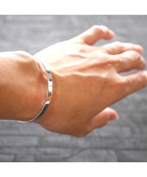 ８(eight)（エイト）の「silver925 バングル（バングル/リストバンド・メンズ・A/B/C/D/E/F/G/H/I/J/K/L/M・FREE）」の16枚目の写真