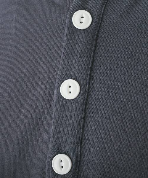 Goodwear(グッドウェア)の「GOOD WEAR グッドウェア 2W7-2522 USAコットン ヘンリーネック Tシャツ(Tシャツ/カットソー・メンズ・ブラック/チャコールグレー/カーキオリーブ/ネイビー/ホワイト/杢グレー/グレイッシュベージュ/ライトパープル/イエロー系その他/オレンジ系その他/ライトピンク/ブルー系その他/ダークグリーン/グレー系その他・S/M/L/XL)」の22枚目の写真