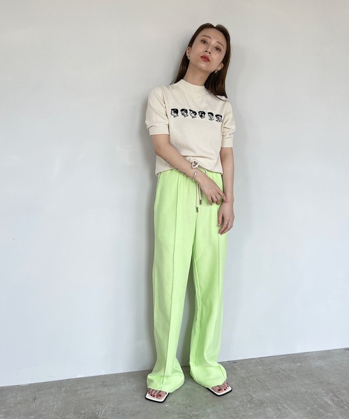 SANSeLF（サンセルフ）の「【SANSeLF】switching jersey pants