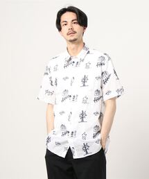 BEAVER | THE SHARKEY'S GALLERY/ザシャーキーズギャラリー　ジャガードニワトリ　柄シャツ(シャツ/ブラウス)