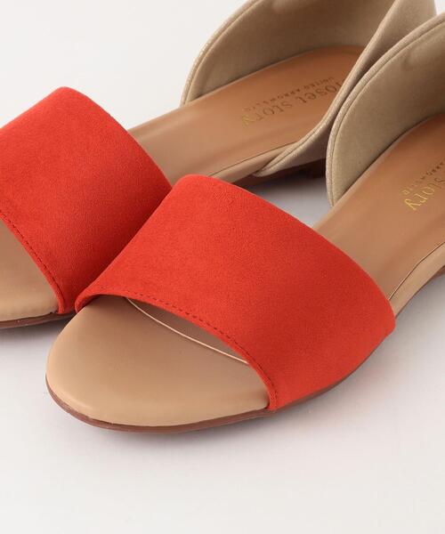 closet story(クローゼットストーリー)の「<closet story>シルキー/グリッター セパレートサンダル(サンダル・レディース・オレンジ/シルバー/ネイビー・24cm/23cm/23.5cm/24.5cm)」の18枚目の写真