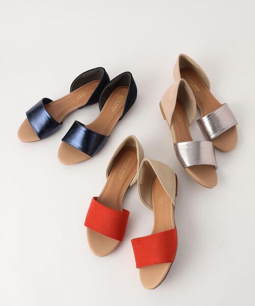 closet story(クローゼットストーリー)の「<closet story>シルキー/グリッター セパレートサンダル(サンダル・レディース・オレンジ/シルバー/ネイビー・24cm/23cm/23.5cm/24.5cm)」の11枚目の写真