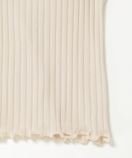 カットオフキュプラタンクトップ　ホワイト USAGI ONLINE限定カラー】キュプラタンクトップ（タンクトップ