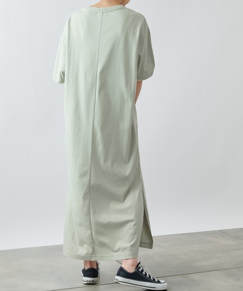 COLONY 2139（コロニートゥーワンスリーナイン）の「【ULTRA HYBRID】USAコットンTシャツワンピース（ワンピース・レディース・ブラック/オフホワイト/ミント・LARGE/MEDIUM/SMALL）」の18枚目の写真