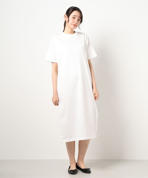 COLONY 2139（コロニートゥーワンスリーナイン）の「【ULTRA HYBRID】USAコットンTシャツワンピース（ワンピース・レディース・ブラック/オフホワイト/ミント・LARGE/MEDIUM/SMALL）」の19枚目の写真