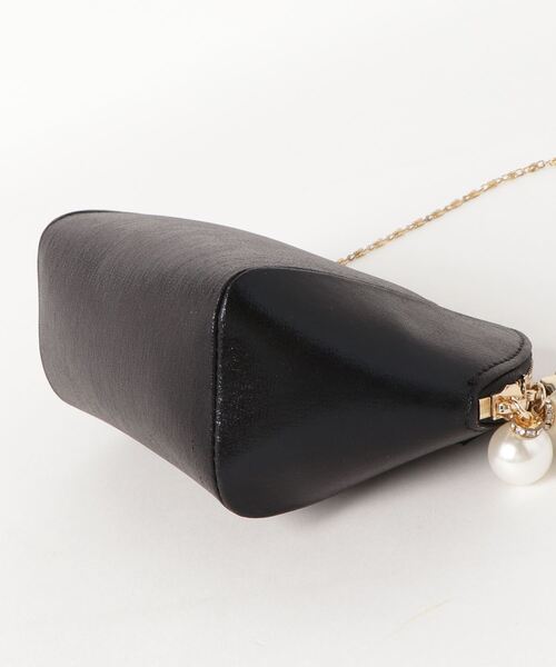 NANO universe（ナノユニバース）の「FO/シャイニークラッチバッグ（クラッチバッグ・レディース・ブラック/シルバー・FREE）」の5枚目の写真