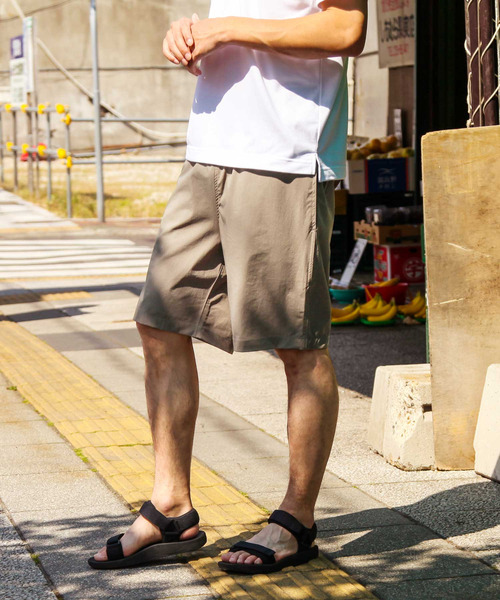 ZIP FIVE（ジップファイブ）の「【撥水加工】【スーパーストレッチ】超軽量スーパーストレッチ エアリー キーリング付きショートパンツ　アウトドア/キャンプ/フェス（その他パンツ・メンズ・ブラック/ベージュ/カーキ・MEDIUM/LARGE/X-LARGE）」の3枚目の写真