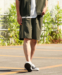 ZIP FIVE | 【撥水加工】【スーパーストレッチ】超軽量スーパーストレッチ エアリー キーリング付きショートパンツ　アウトドア/キャンプ/フェス(その他パンツ)