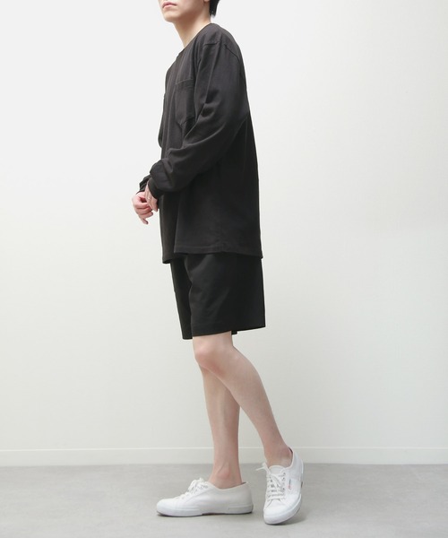 ZIP FIVE（ジップファイブ）の「【撥水加工】【スーパーストレッチ】超軽量スーパーストレッチ エアリー キーリング付きショートパンツ　アウトドア/キャンプ/フェス（その他パンツ・メンズ・ブラック/ベージュ/カーキ・MEDIUM/LARGE/X-LARGE）」の10枚目の写真