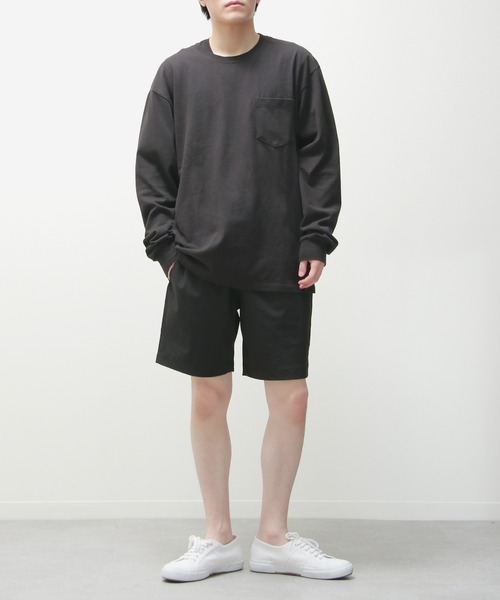 ZIP FIVE（ジップファイブ）の「【撥水加工】【スーパーストレッチ】超軽量スーパーストレッチ エアリー キーリング付きショートパンツ　アウトドア/キャンプ/フェス（その他パンツ・メンズ・ブラック/ベージュ/カーキ・MEDIUM/LARGE/X-LARGE）」の7枚目の写真