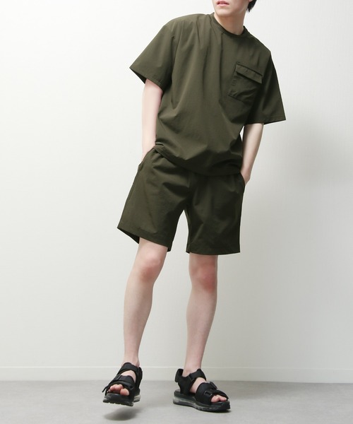 ZIP FIVE（ジップファイブ）の「【撥水加工】【スーパーストレッチ】超軽量スーパーストレッチ エアリー キーリング付きショートパンツ　アウトドア/キャンプ/フェス（その他パンツ・メンズ・ブラック/ベージュ/カーキ・MEDIUM/LARGE/X-LARGE）」の8枚目の写真