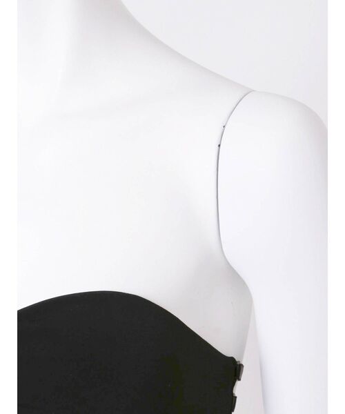 GYDA（ジェイダ）の「3ラインブラTOP（チューブトップ・レディース・ブラック/オフホワイト・FREE）」の8枚目の写真