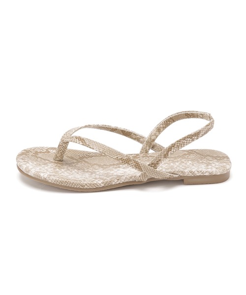 NANO universe（ナノユニバース）の「トングサンダル（サンダル・レディース・ブラック/ベージュ/シルバー/その他1・S/M/L）」の11枚目の写真