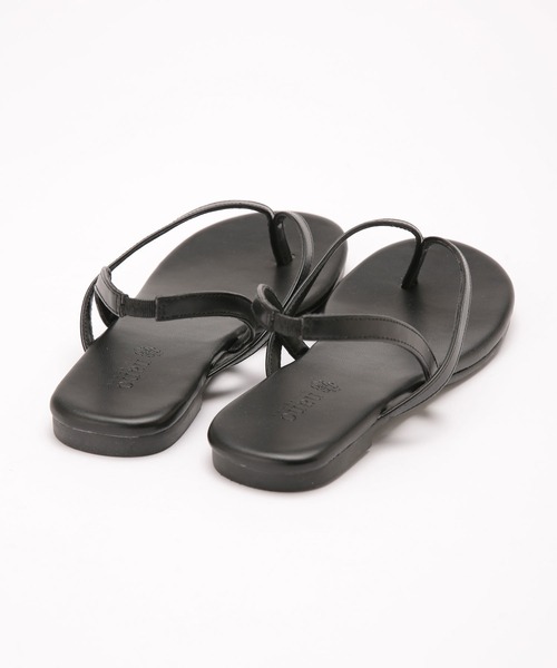 NANO universe（ナノユニバース）の「トングサンダル（サンダル・レディース・ブラック/ベージュ/シルバー/その他1・S/M/L）」の9枚目の写真