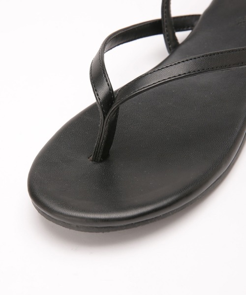 NANO universe（ナノユニバース）の「トングサンダル（サンダル・レディース・ブラック/ベージュ/シルバー/その他1・S/M/L）」の6枚目の写真