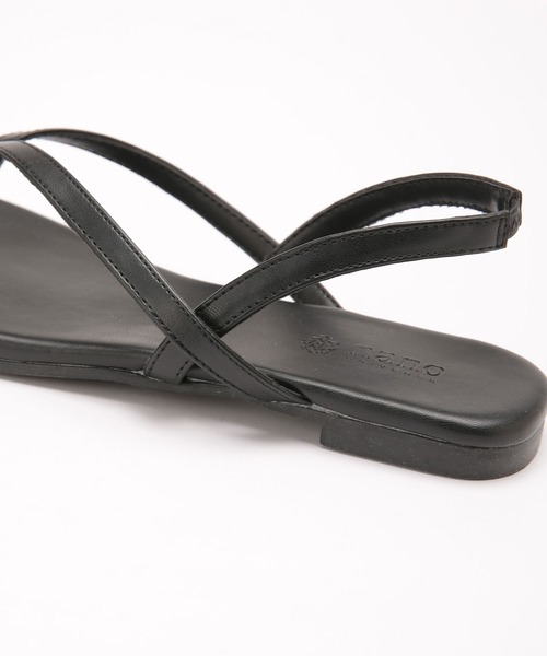 NANO universe（ナノユニバース）の「トングサンダル（サンダル・レディース・ブラック/ベージュ/シルバー/その他1・S/M/L）」の8枚目の写真