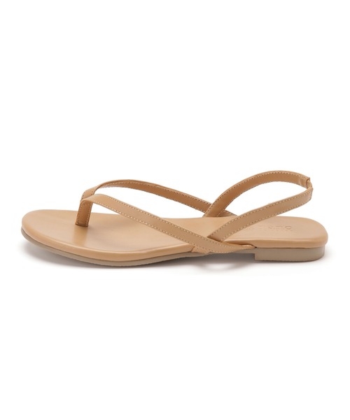 NANO universe（ナノユニバース）の「トングサンダル（サンダル・レディース・ブラック/ベージュ/シルバー/その他1・S/M/L）」の7枚目の写真